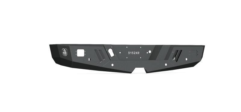 GMC 2500 Rear Bumper - Road Armor - SPARTAN - Tex Blk - `15-`19